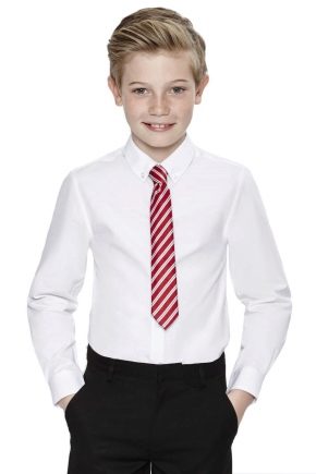 Camisas escolares para niños.