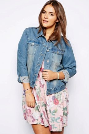 Jaket denim wanita panjang