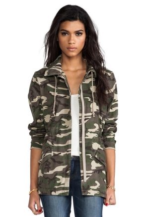 Jaquetas de estilo militar masculino e feminino