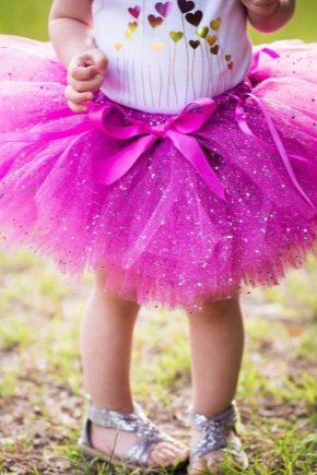 Bright skirt tutu for girls