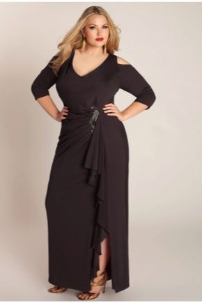 Long dresses for obese women