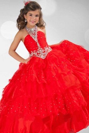 Hermosos vestidos de noche para niños.