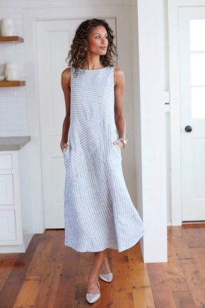 Summer dresses from flax - summer with comfort!