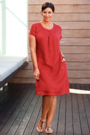 Linen dresses and sundresses for obese women