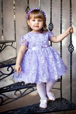 Vestido para meninas 1 ano