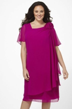 Chiffon dresses for obese women