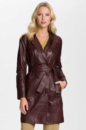 Women's leather coat - the same classic!