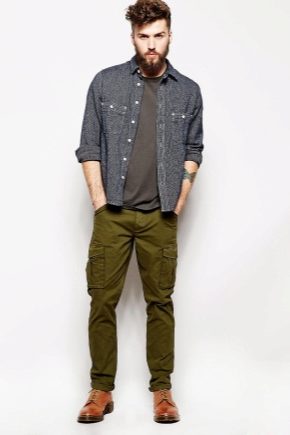 Men's cargo pants: popular models