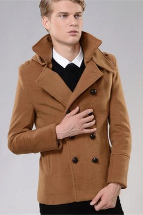 Men's light overcoat