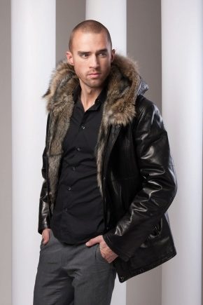 Men's leather coats