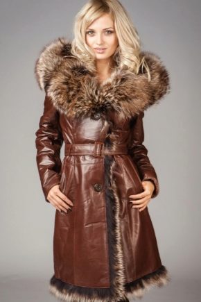 Women's leather coats