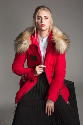 Parka roja