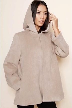 Coat with hood