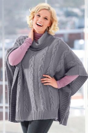 Poncho para mujeres obesas.