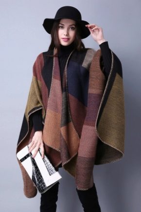 Scarf poncho