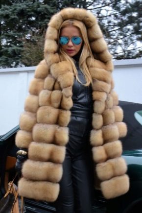 Arctic Fox Fur Coat