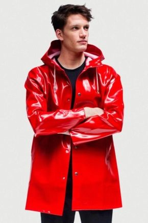 Stylish men's raincoat