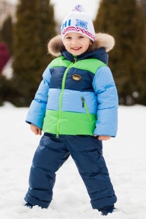 Monos de invierno para niños