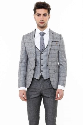 Men's three piece suit