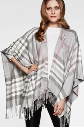 Scarf poncho