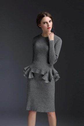 Women's knitted suits