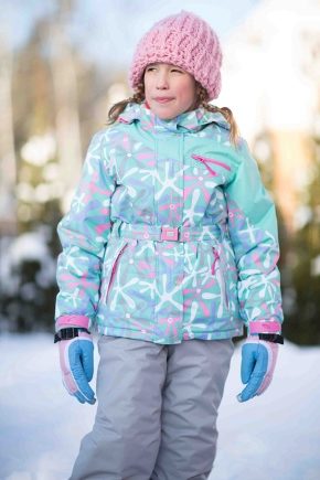 Winter suit for girls