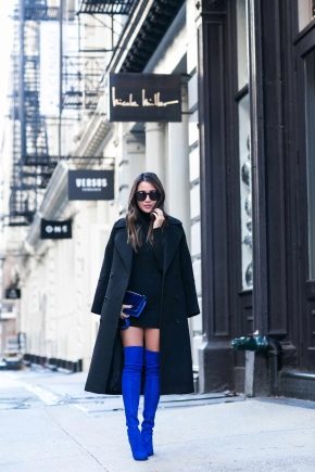 Botas azules