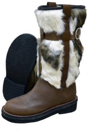 Botas mongoles para mujer