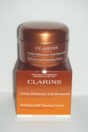 Self tanning clarins