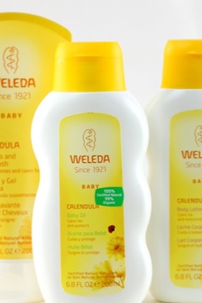 Weleda babyar magemassageolja