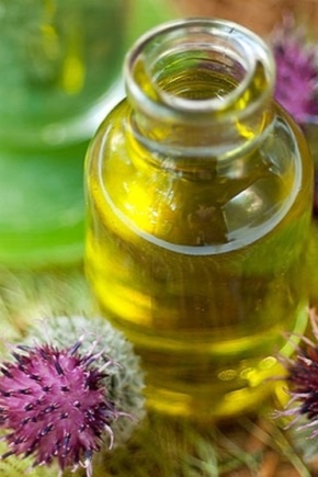 Burdock oil for wrinkles