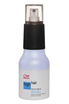 Hair straightening spray