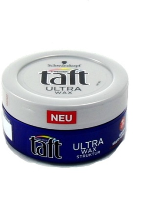 Taft hair wax gel