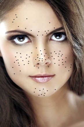 How to make a mask from the black dots at home