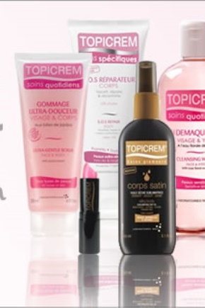 Topicrem cosmetics