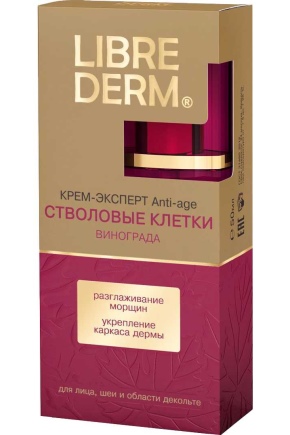 Cream expert LibreDerm Stem cells of grapes