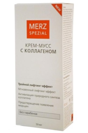 Merz Spezial cream mousse with collagen