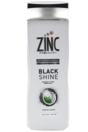 Shampoo with zinc