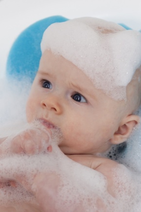 Children's bathing foam