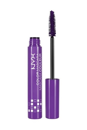 Purple mascara