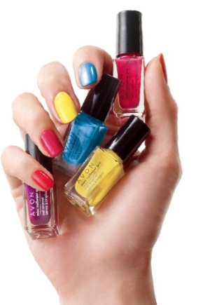 Avon nail polishes