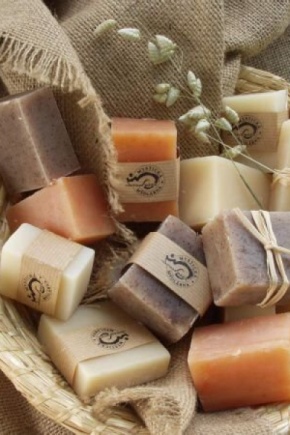 Natural hair soap