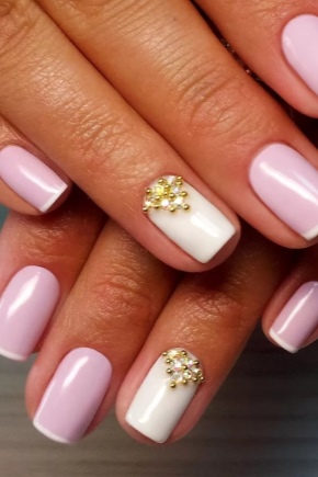 Gentle gel polish manicure