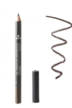 Gray eyebrow pencil