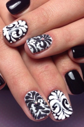 Monogram and gel polish patterns