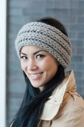 Knitted headband