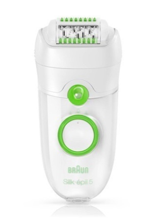 Epilator for intimate areas