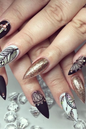 Manicure dreamcatcher