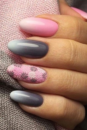 Manicura de tendencias de moda.