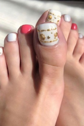 Pedicure shellac